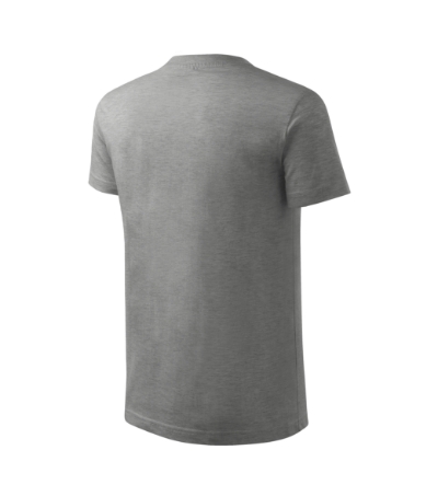 Koszulka dziecięca - ciemnoszary melanż - d