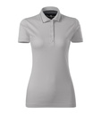 Koszulka polo damska - silver gray - a