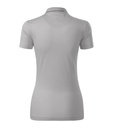 Koszulka polo damska - silver gray - b