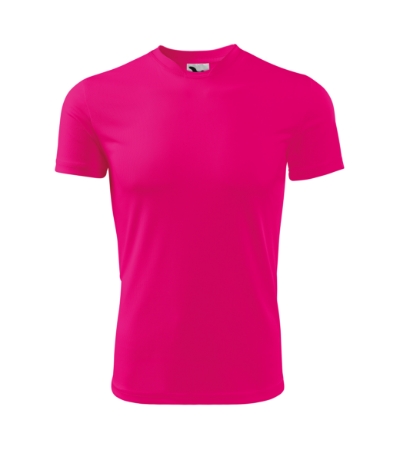 Koszulka dziecięca - neon pink - a