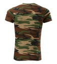 Koszulka unisex - camouflage brown - b