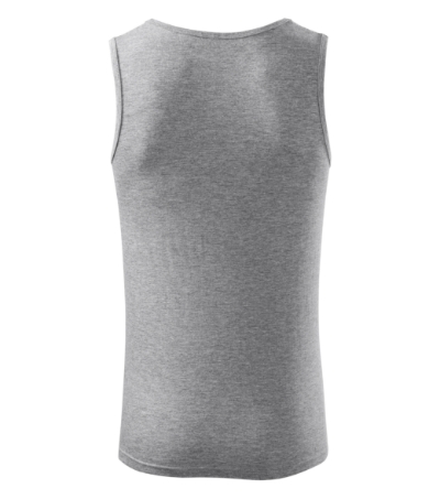 Top męski - ciemnoszary melanż - b