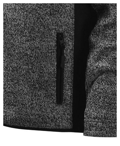 Softshell kurtka męska - knit gray - e