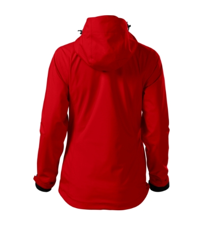 Kurtka damska - czerwony - b