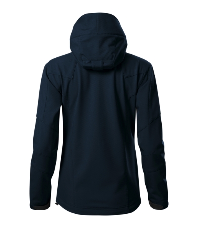 Softshell kurtka damska - granatowy - b