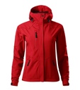 Softshell kurtka damska - czerwony - a
