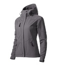 Softshell kurtka damska - stalowy - c