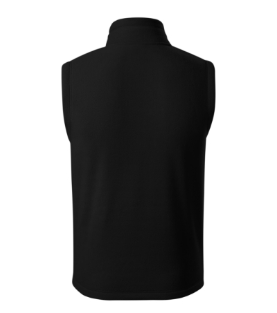 Kamizelka polarowa unisex - czarny - b