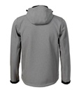 Softshell kurtka męska - ciemnoszary melanż - B