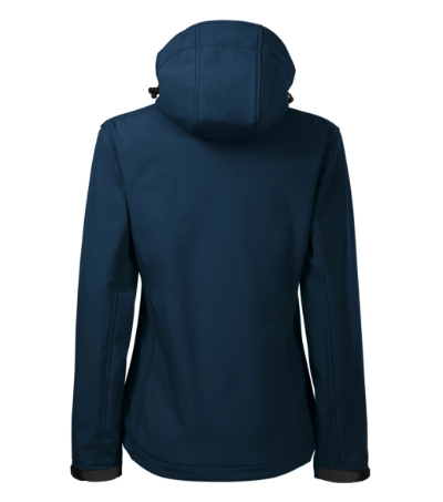 Softshell kurtka damska - granatowy - b
