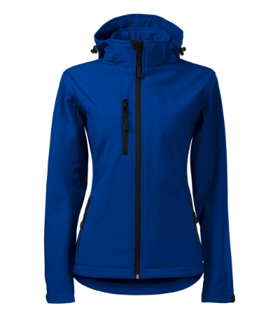 Softshell kurtka damska - chabrowy - a