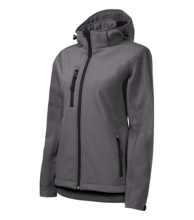 Softshell kurtka damska - stalowy - c