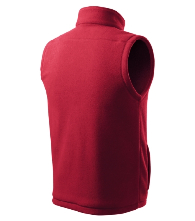 Kamizelka polarowa unisex - marlboro czerwony - d