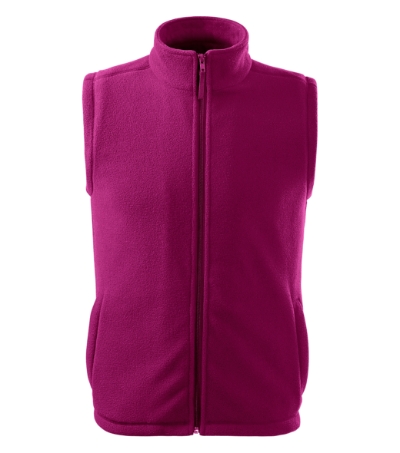 Kamizelka polarowa unisex - fuchsia red - a