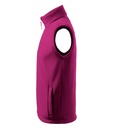 Kamizelka polarowa unisex - fuchsia red - e