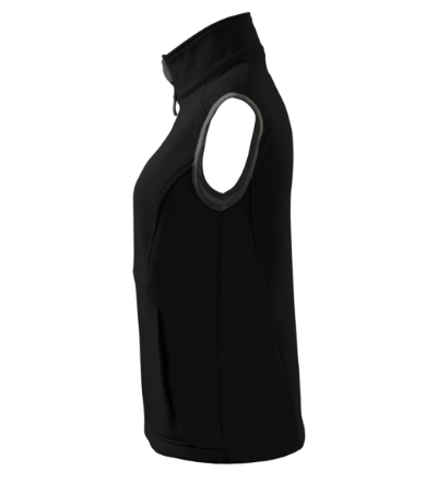 Softshell kamizelka damska - czarny - e