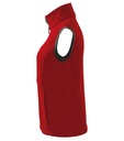 Softshell kamizelka damska - czerwony - e