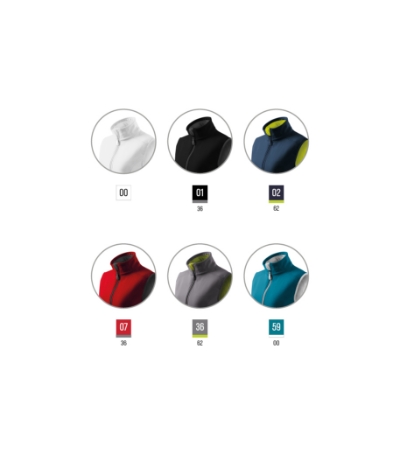 Softshell kamizelka damska - ciemny turkus - f