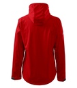 Softshell kurtka damska - czerwony - b