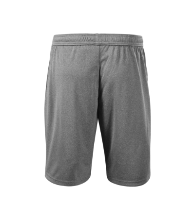 Szorty męskie - ciemnoszary melanż - b