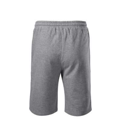 Szorty męskie - ciemnoszary melanż - b