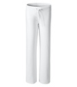 Spodnie dresowe damskie - biały - a