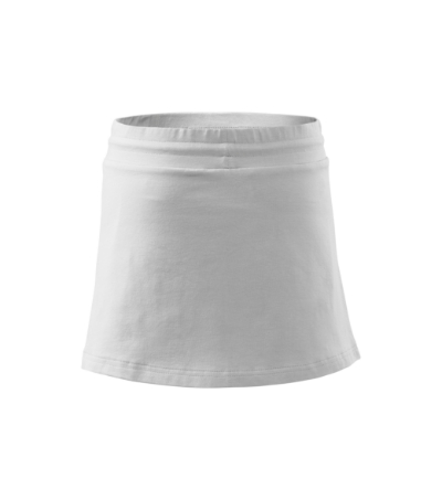 Spódnica damska - biały - b