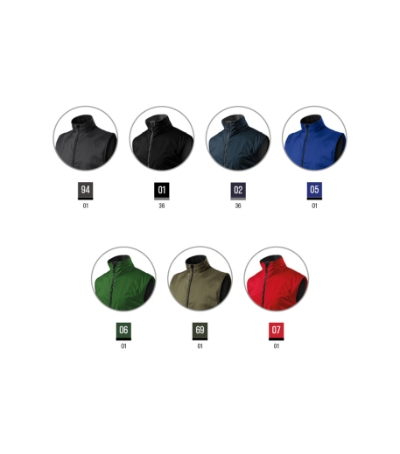 Kamizelka unisex - granatowy - h