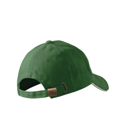 Czapka unisex - zieleń butelkowa - d