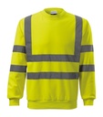 Bluza unisex - fluorescencyjny żółty - a