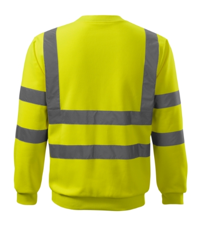 Bluza unisex - fluorescencyjny żółty - b