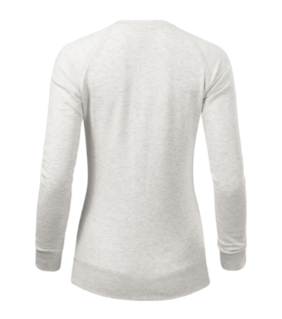 Bluza damska - migdałowy melanż - b