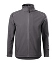 Softshell kurtka męska - stalowy - a