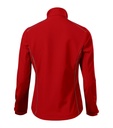 Softshell kurtka damska - czerwony - b