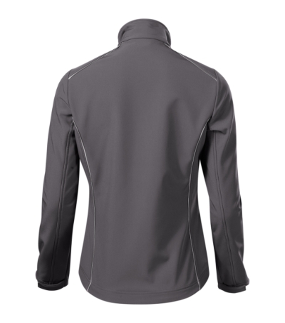 Softshell kurtka damska - stalowy - b