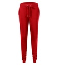 Spodnie dresowe damskie - czerwony - A