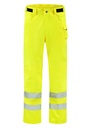 Spodnie robocze unisex - fluorescencyjny żółty - a