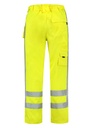 Spodnie robocze unisex - fluorescencyjny żółty - b