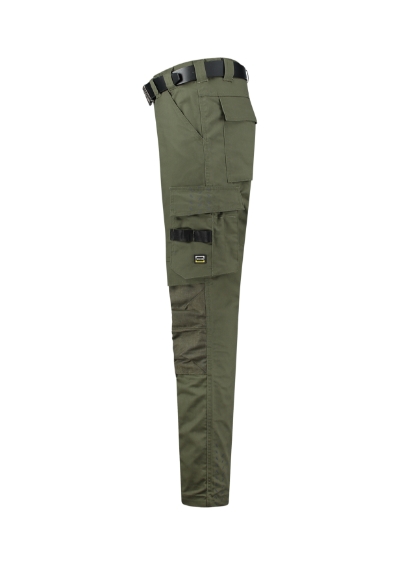 Spodnie robocze unisex - army - d