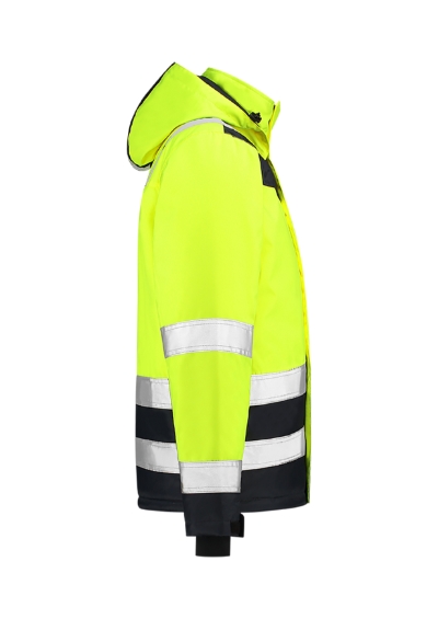 Kurtka robocze unisex - fluorescencyjny żółty - e