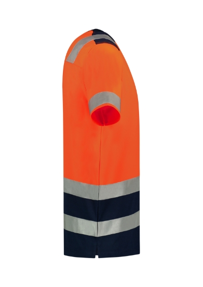 Koszulka unisex - fluorescencyjny pomarańczowy - e