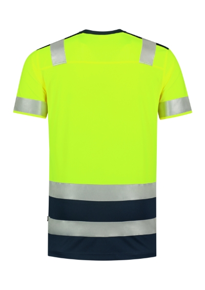 Koszulka unisex - fluorescencyjny żółty - b