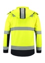 Softshell kurtka unisex - fluorescencyjny żółty - b