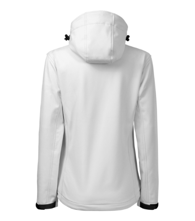 Softshell kurtka damska - biały - b