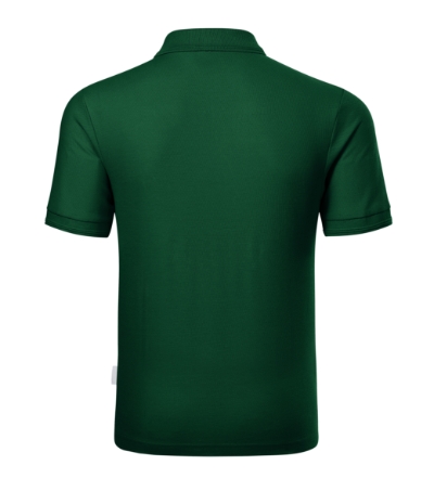 Koszulka polo męska - dark green - B