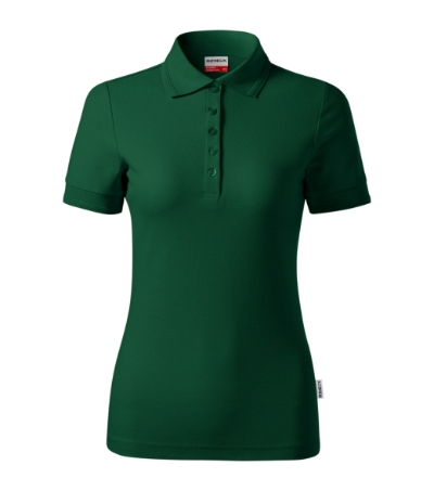 Koszulka polo damska - dark green - A