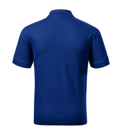 Koszulka polo męska - chabrowy - B