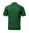 Koszulka polo męska - zieleń butelkowa 06 (brand label) - b