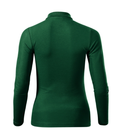 Koszulka polo damska - dark green - B