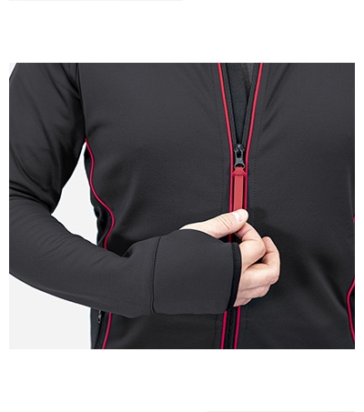 Stretch polar męski - ebony gray - d